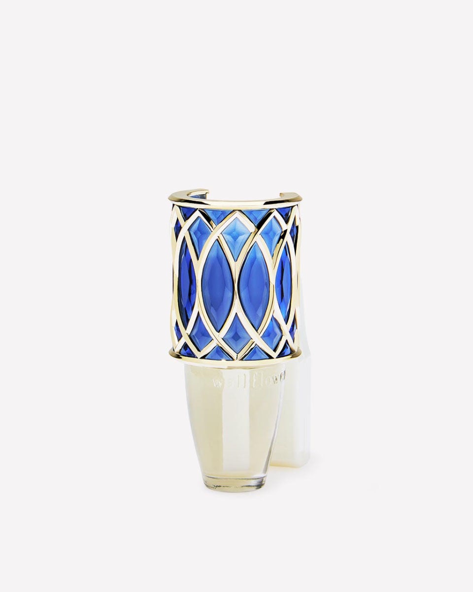 Blue Geometric Scent Control&trade; Nightlight Wallflowers Fragrance Plug