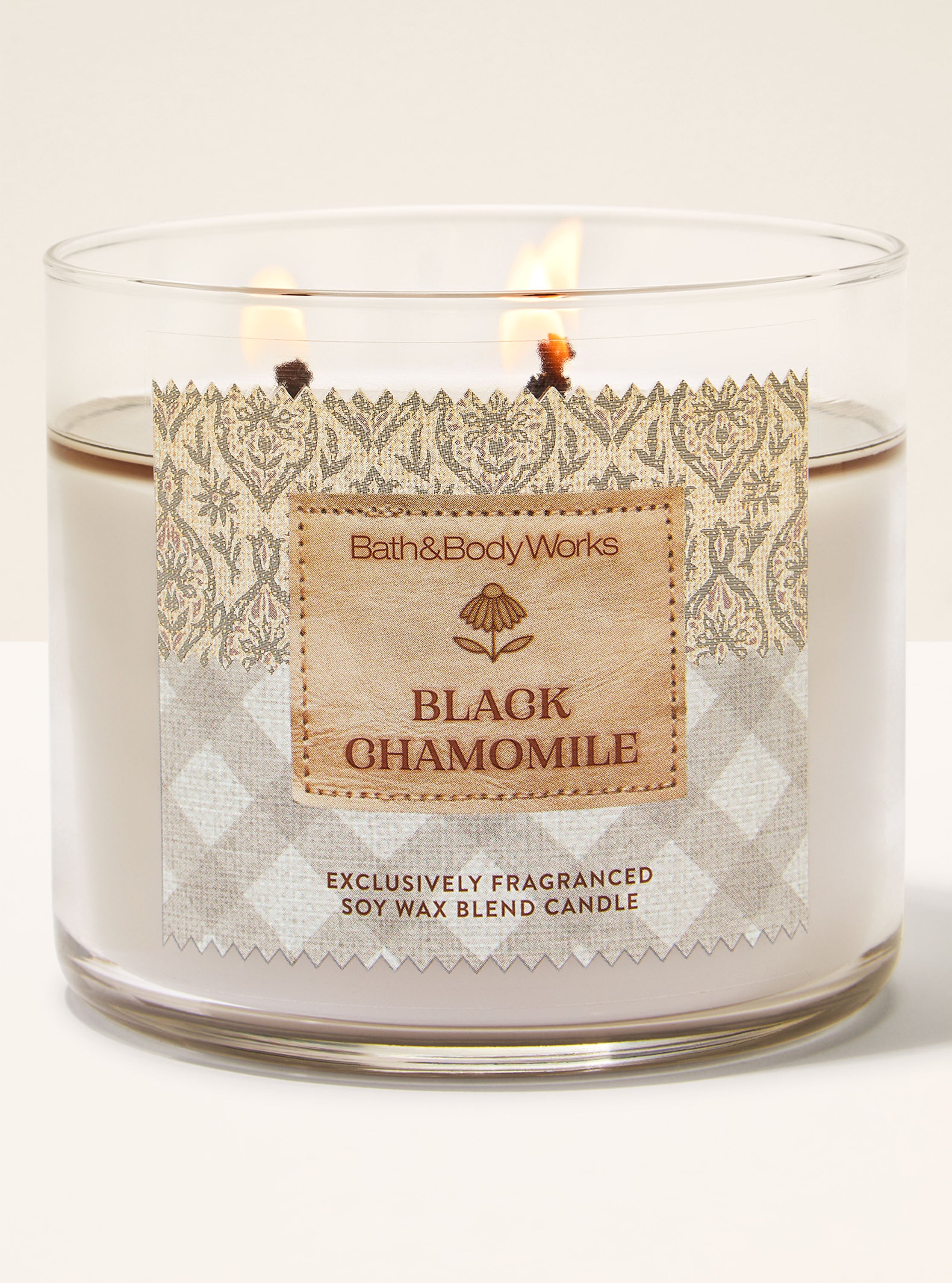 Black Chamomile 3-Wick Candle