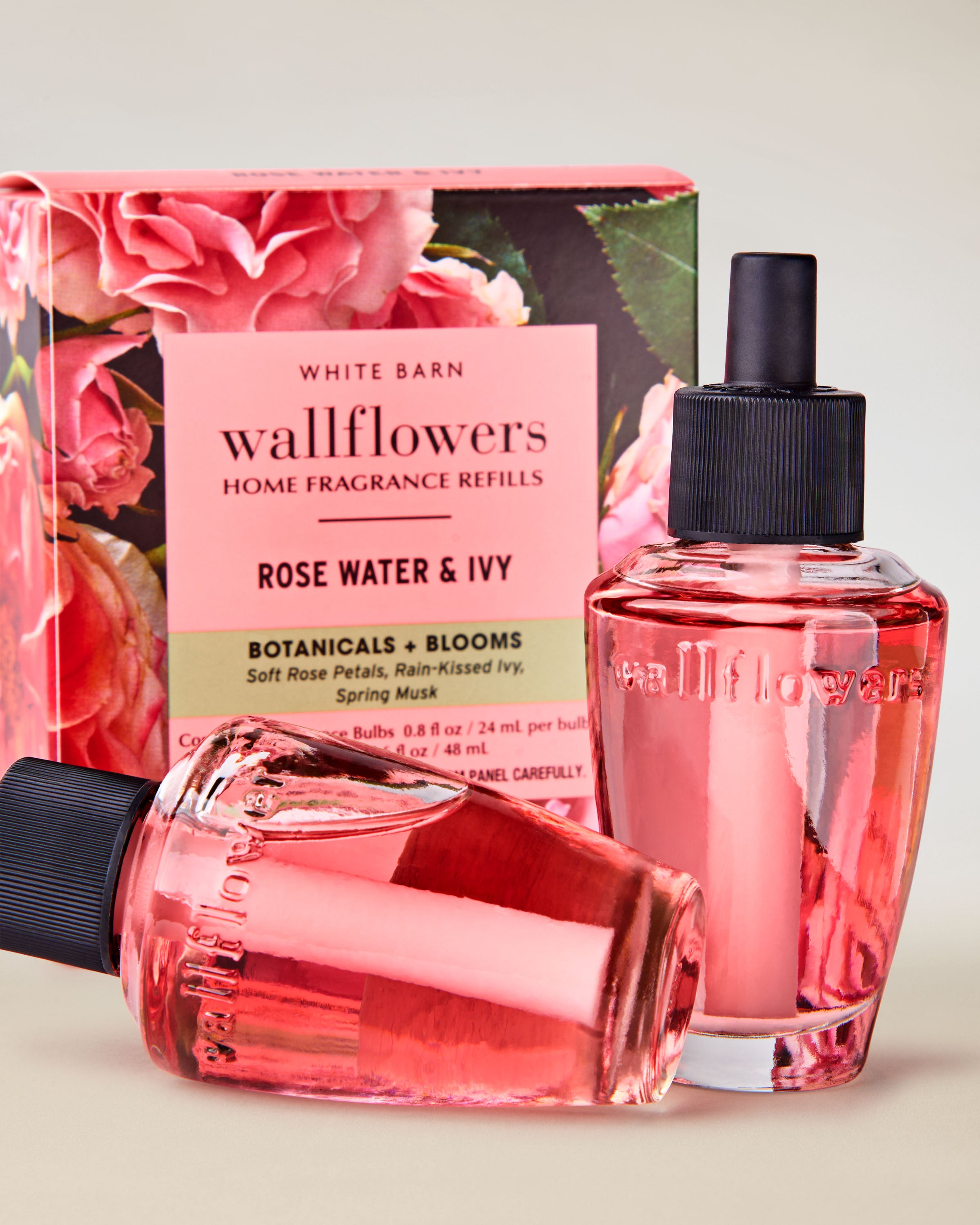 Rose Water & Ivy Wallflowers Refills 2-Pack