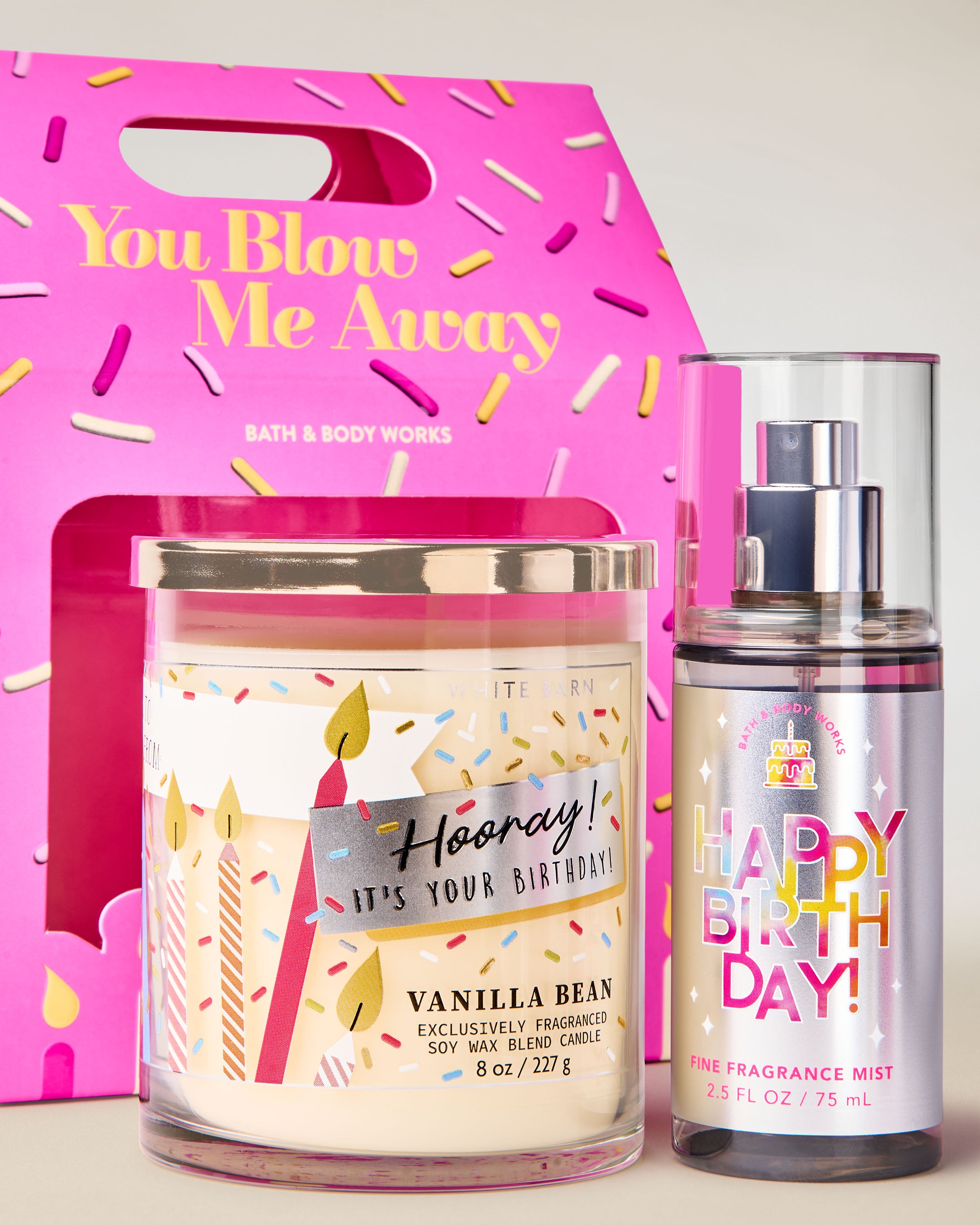 Birthday Vanilla Gift Set