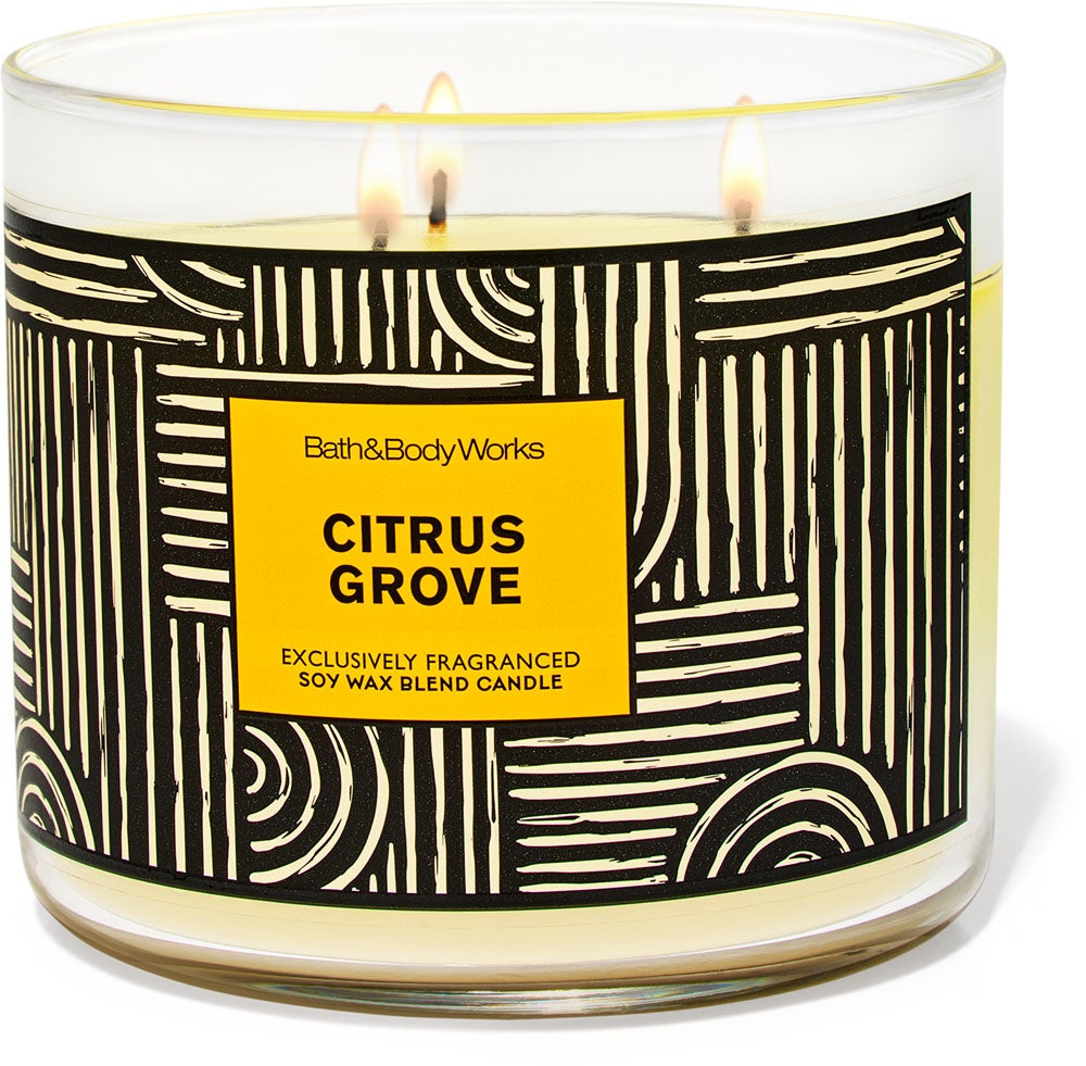 Citrus Grove 3-Wick Candle | Bath & Body Works