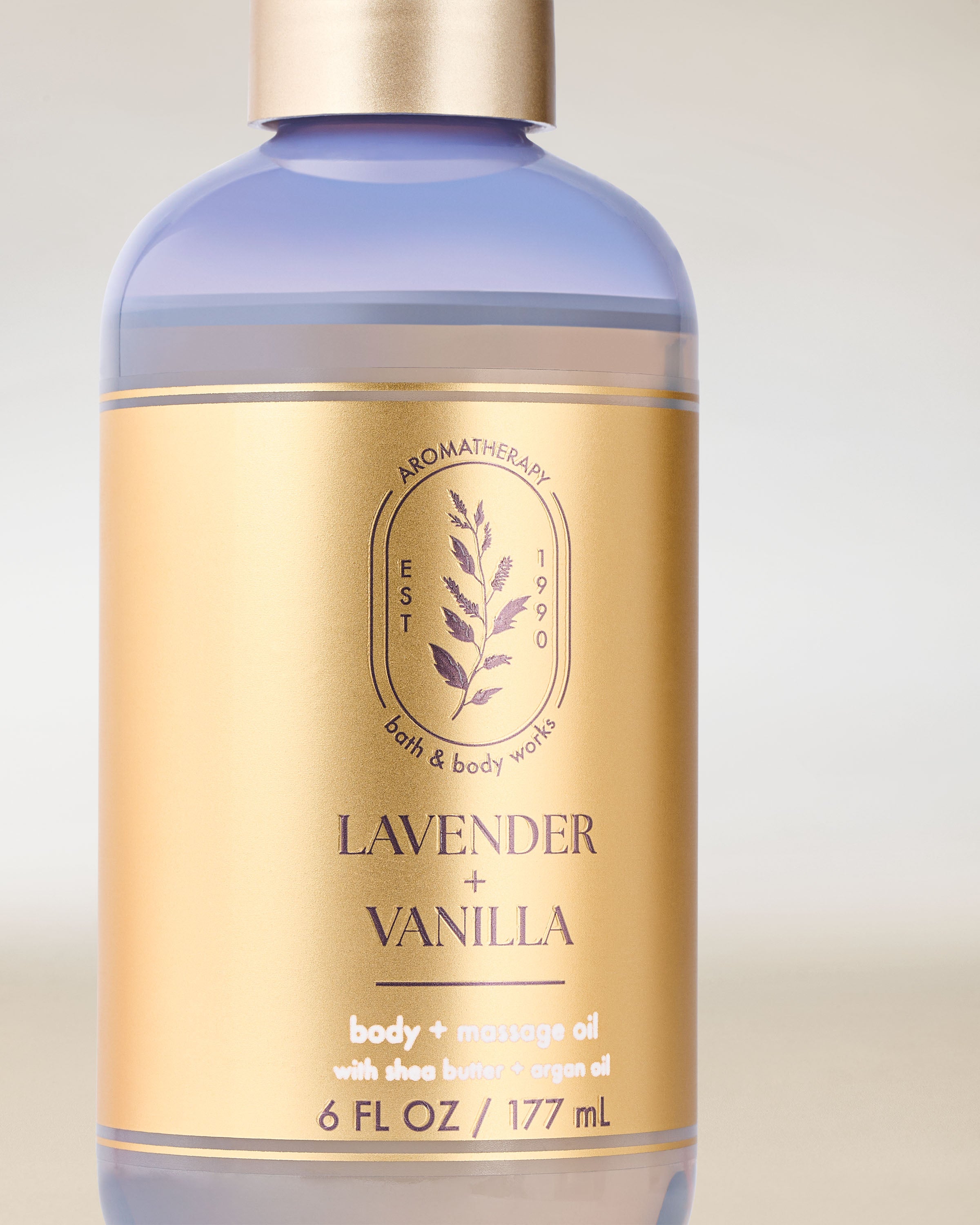 Lavender Vanilla Body and Massage Oil