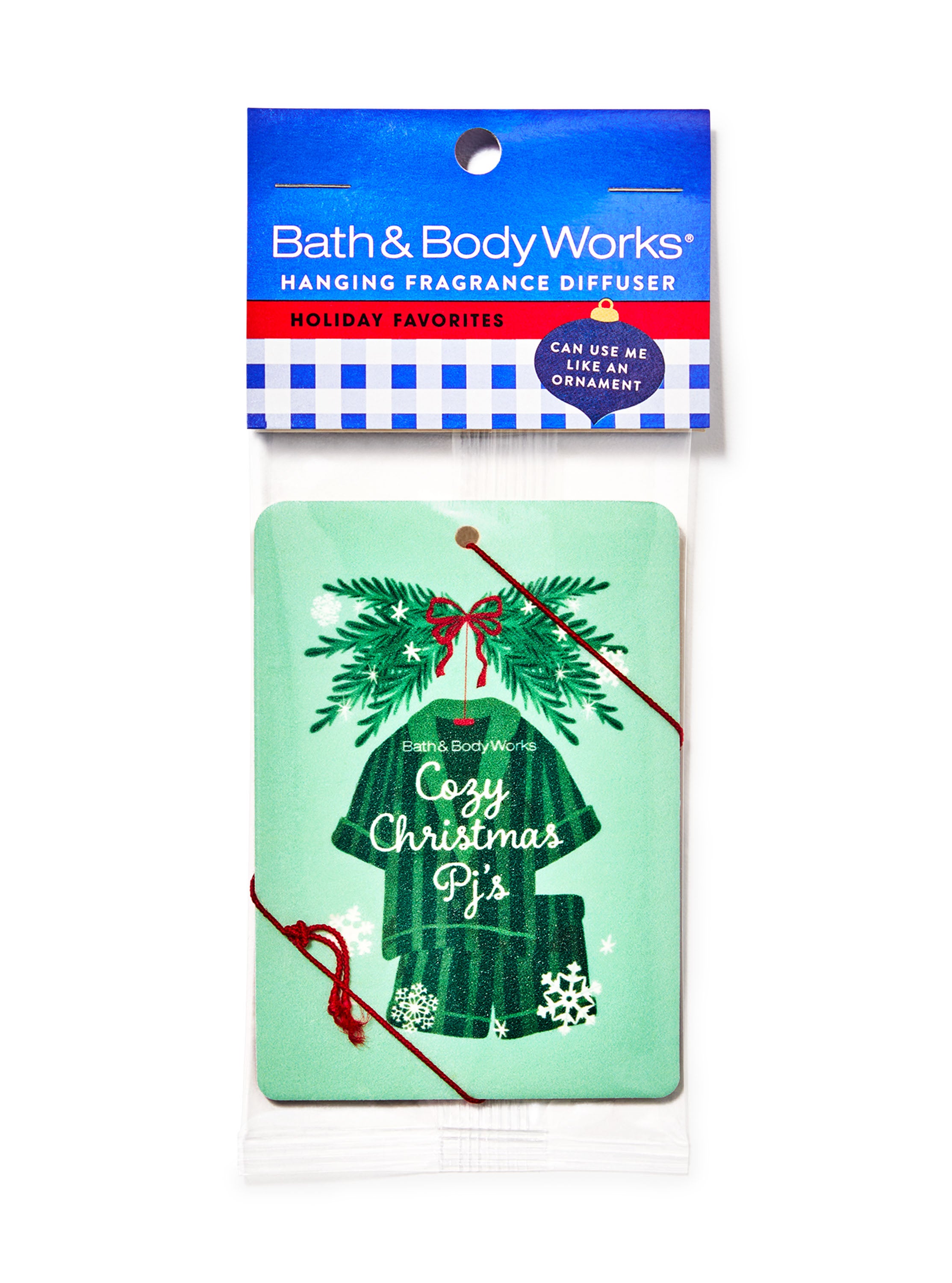 Cozy Christmas PJs Hanging Fragrance Diffuser