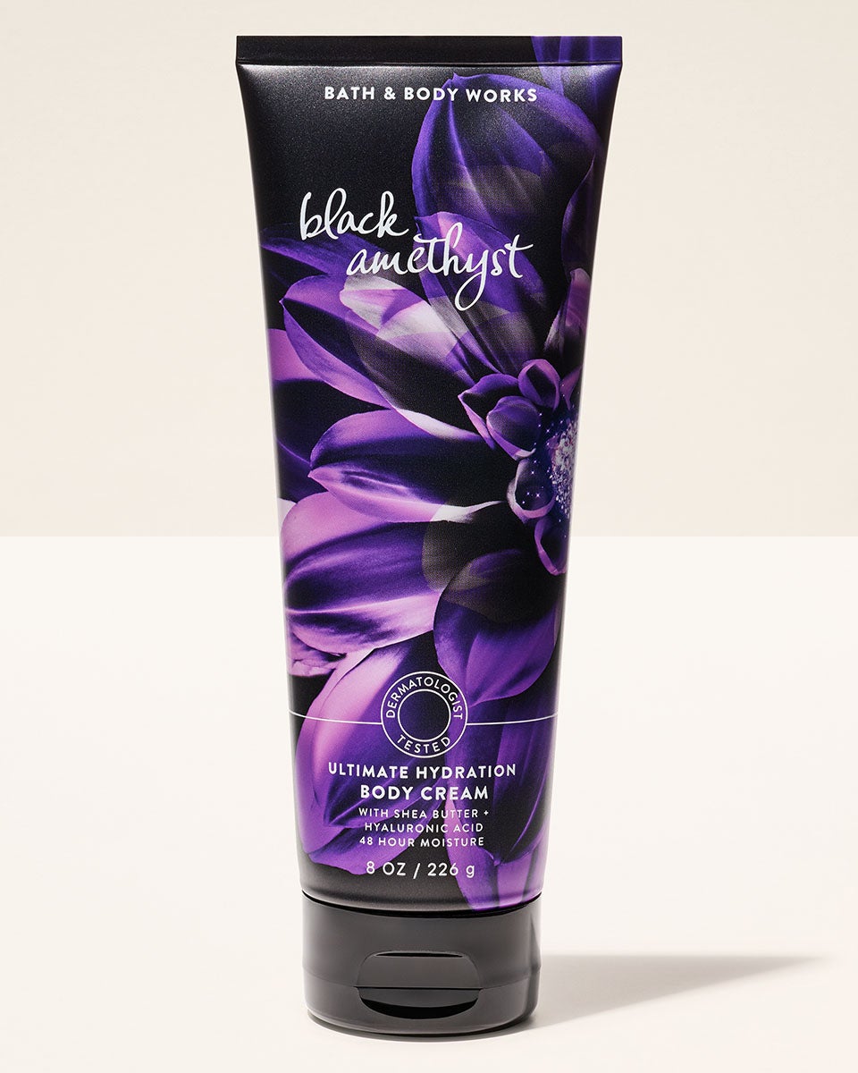 【ラプンツェル】Bath&bodyworks ボディーウォッシュ Black Amethyst Body Cream | Bath & Body Works