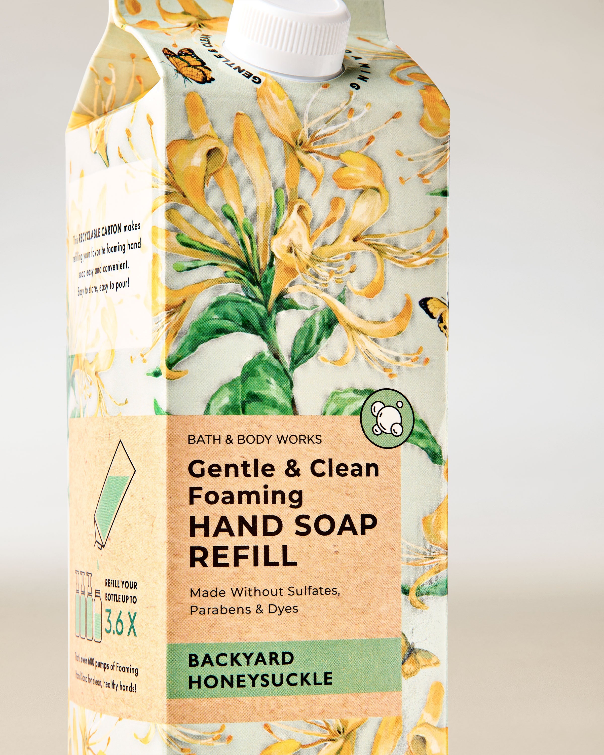 Backyard Honeysuckle Gentle & Clean Foaming Refill