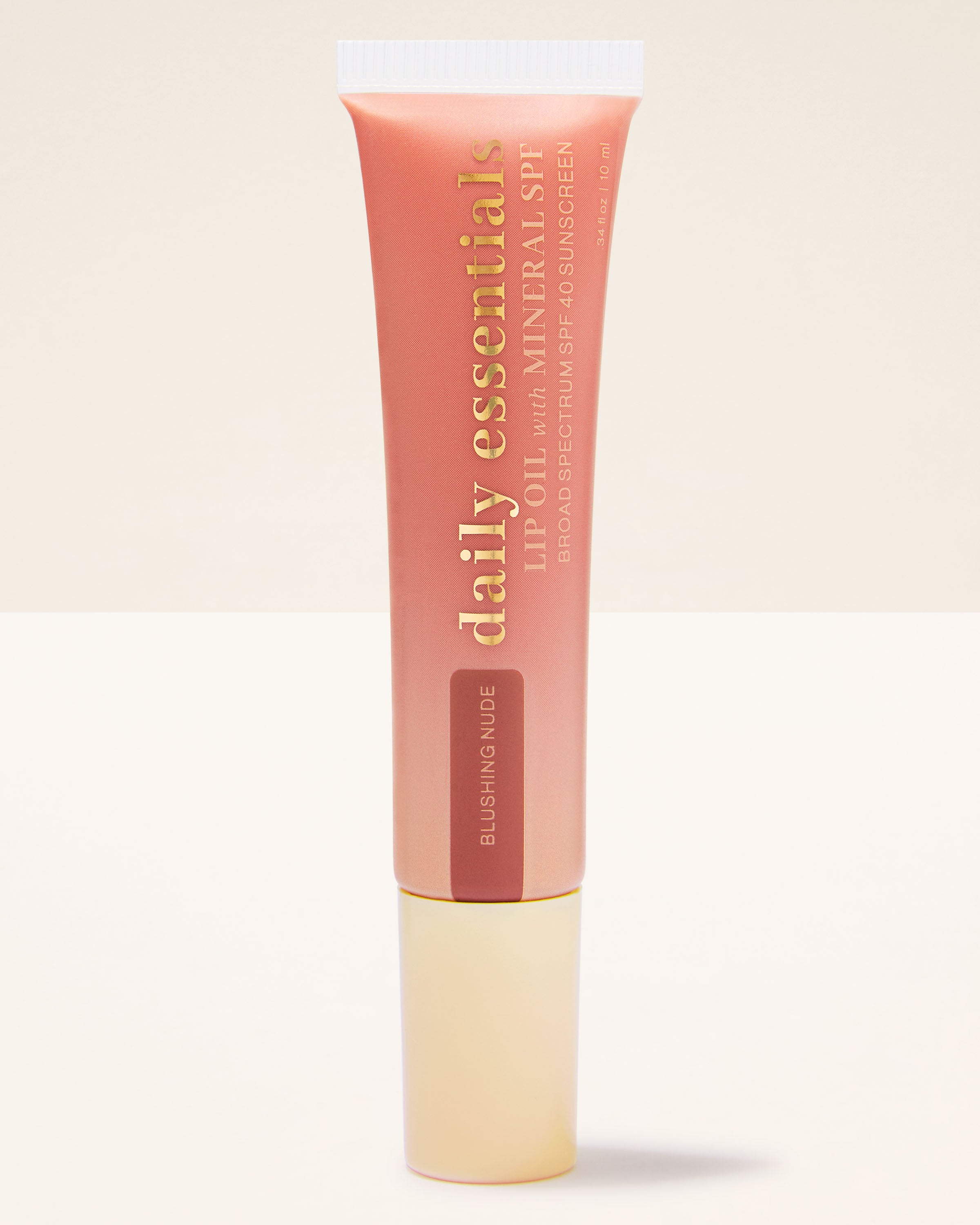Blushing Nude Lip Oil with Mineral SPF 40