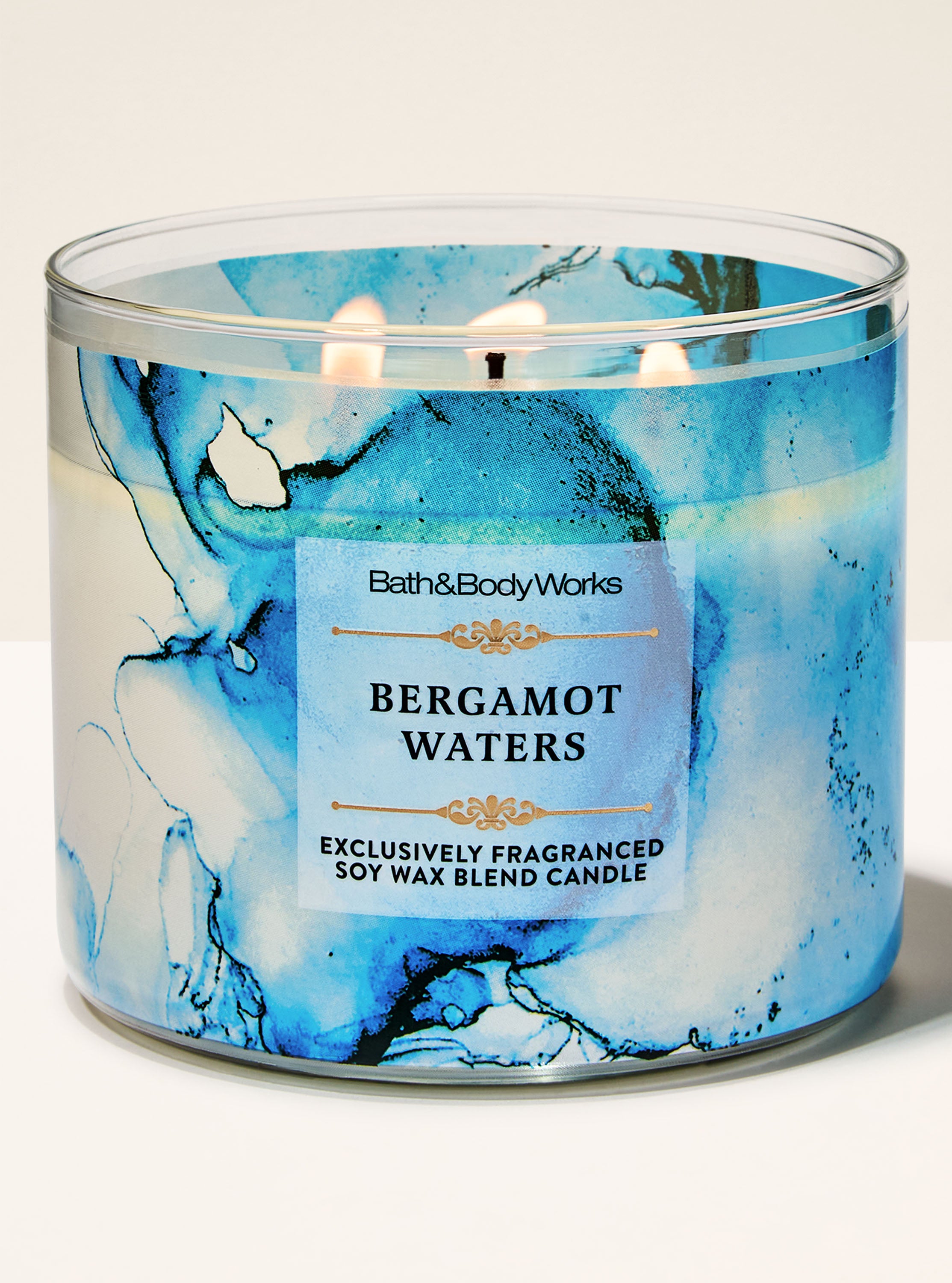Bergamot Waters 3-Wick Candle