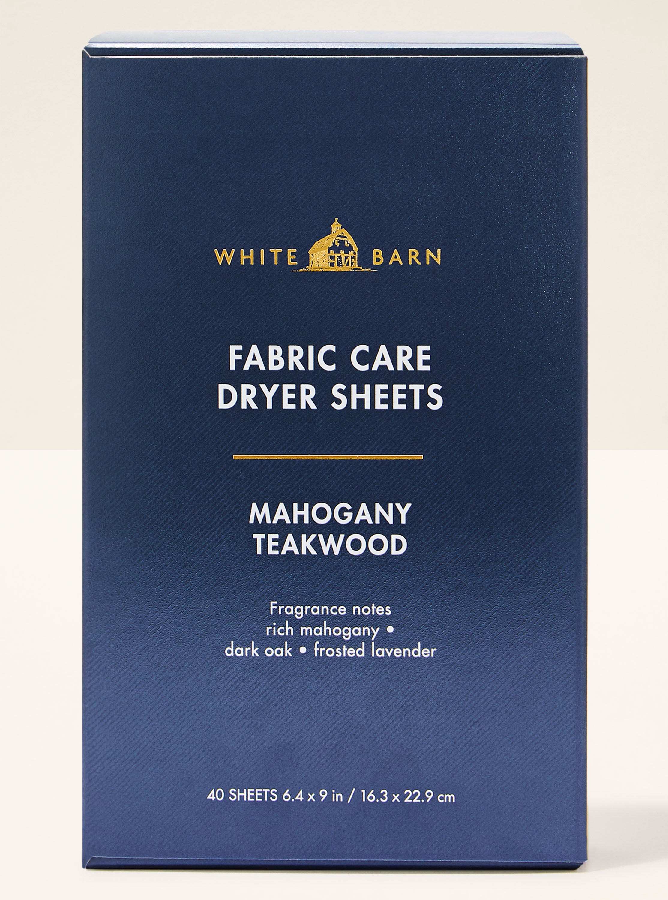 Mahogany Teakwood Dryer Sheets