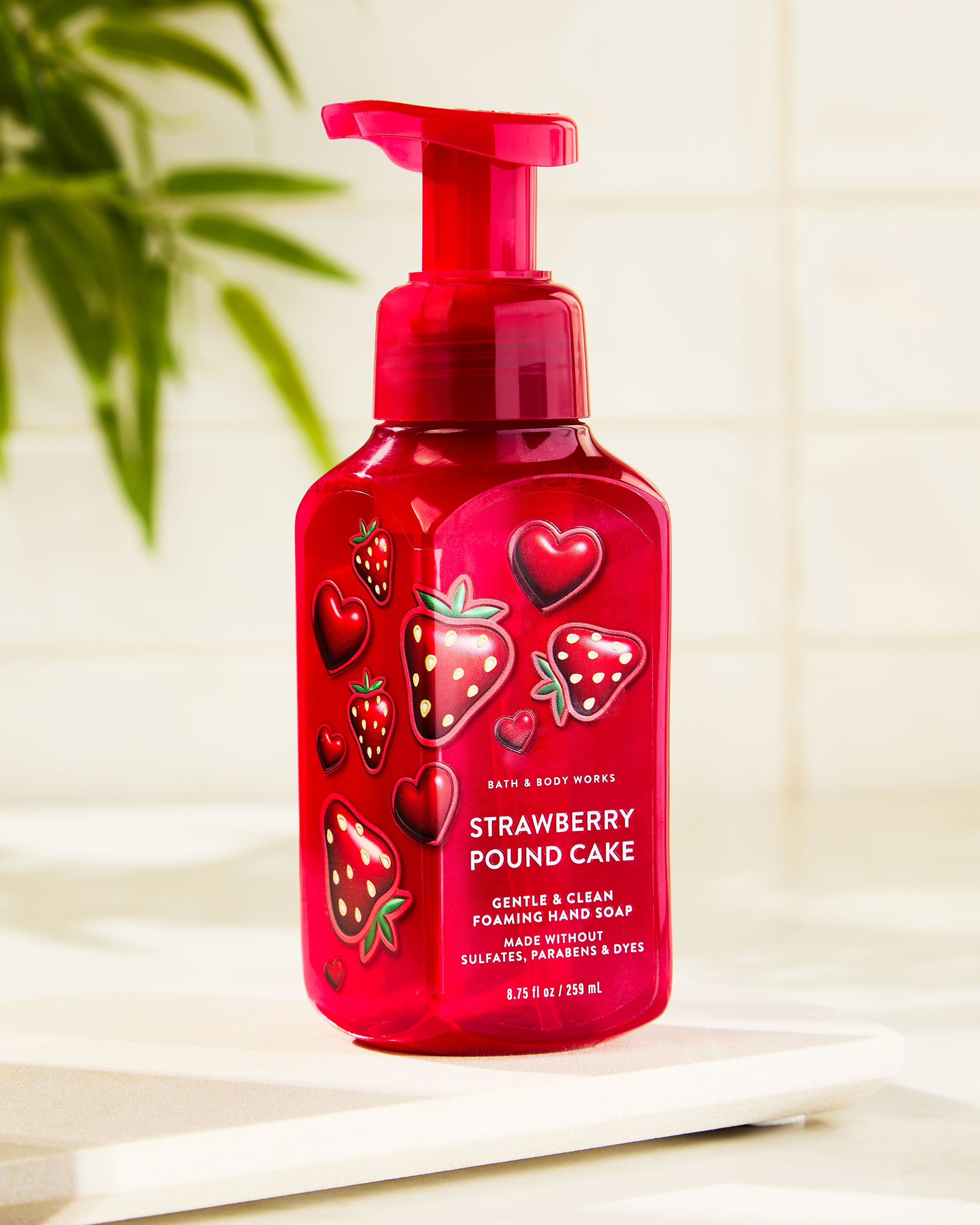 Strawberry Pound Cake Gentle & Clean Foaming Hand Soap