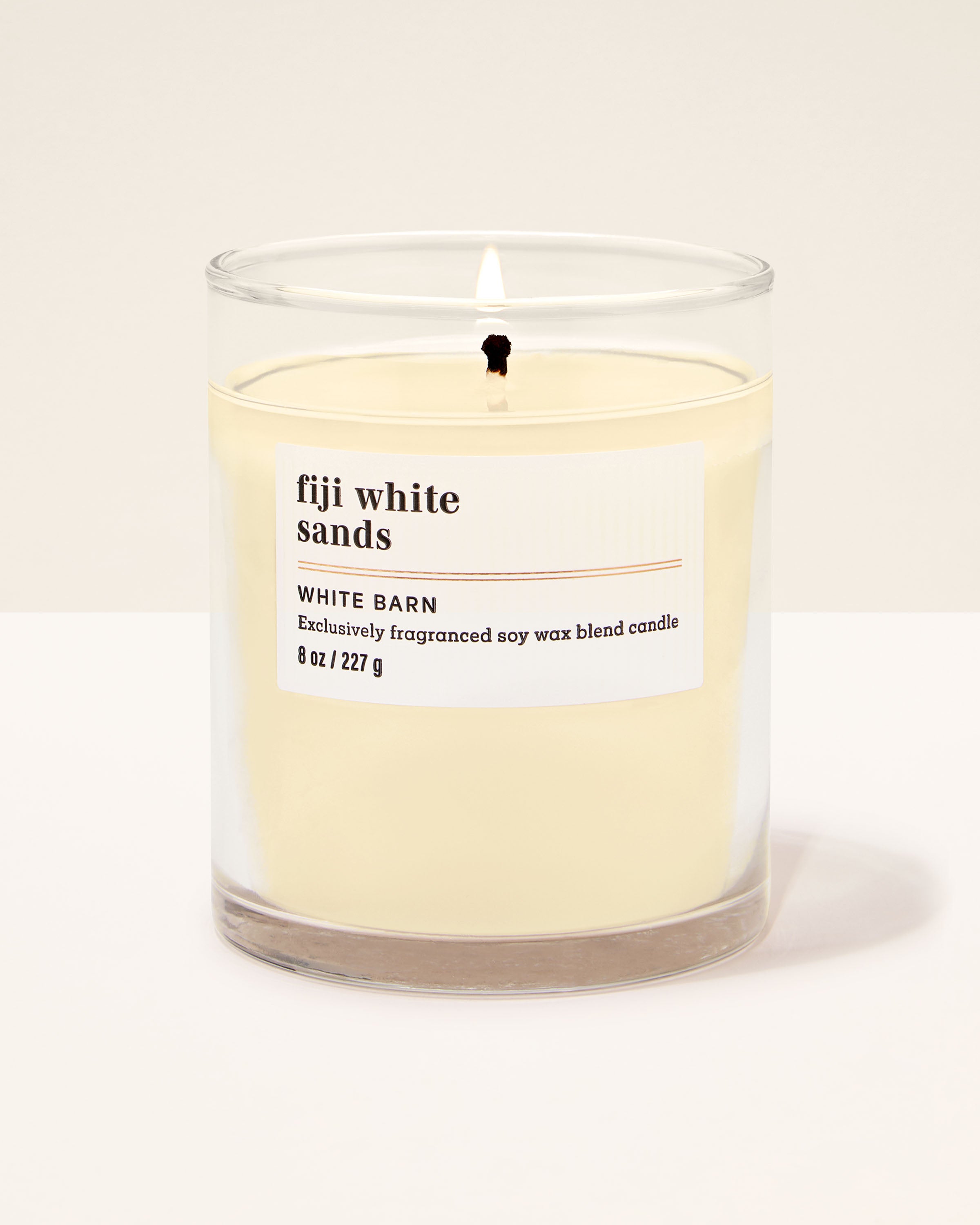 Fiji White Sands Single Wick Candle