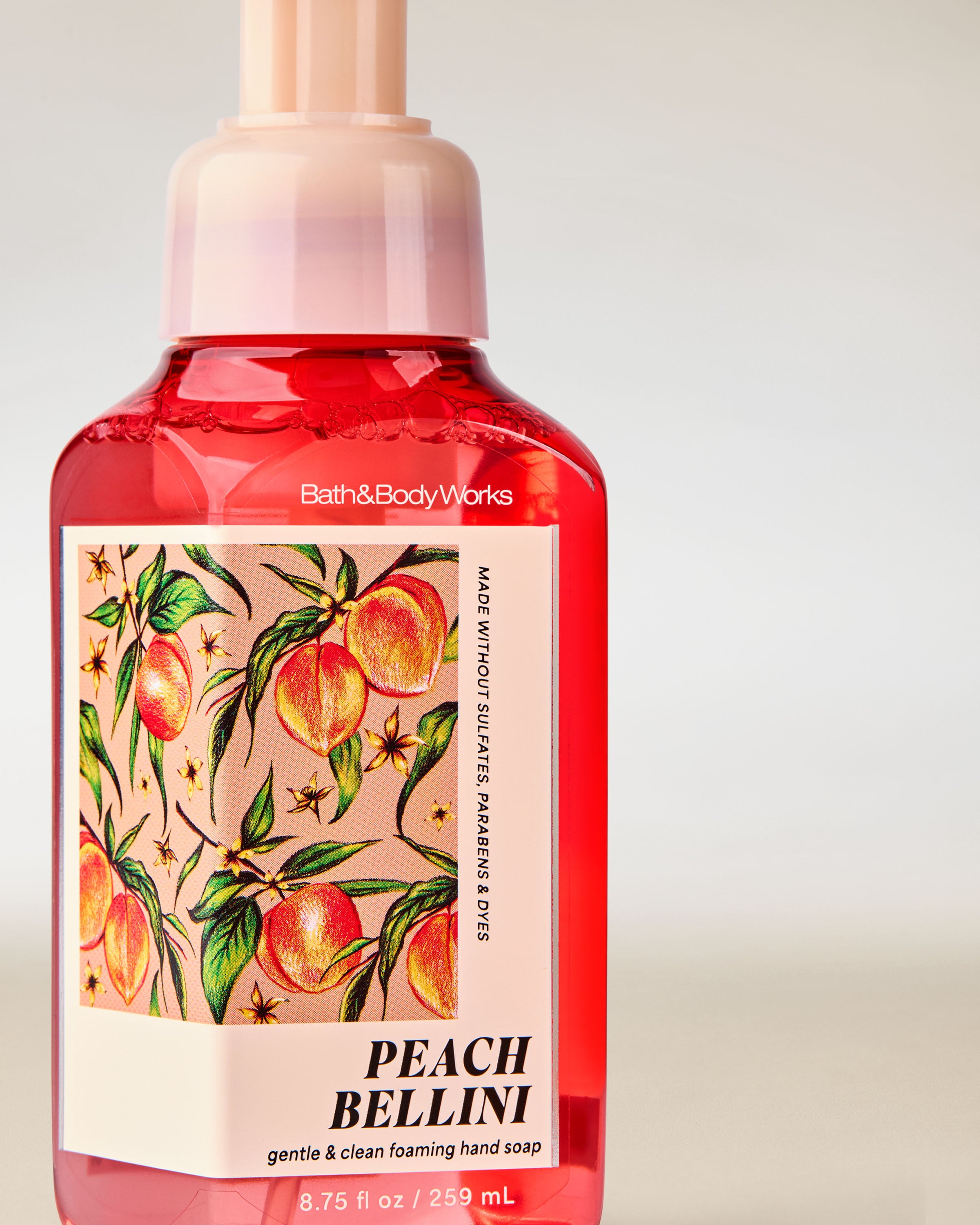 Peach Bellini Gentle & Clean Foaming Hand Soap