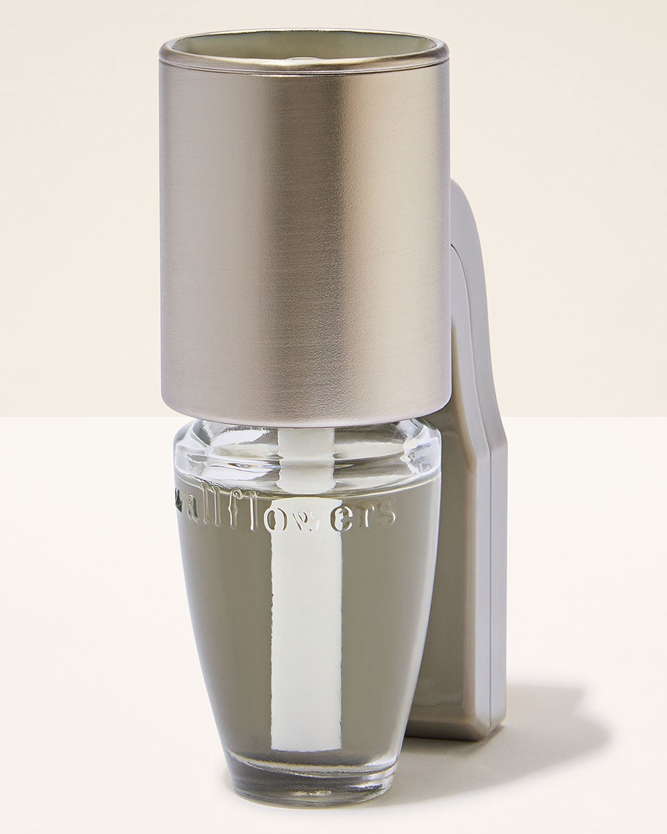Silver Metallic Scent Control™ Wallflowers Fragrance Plug