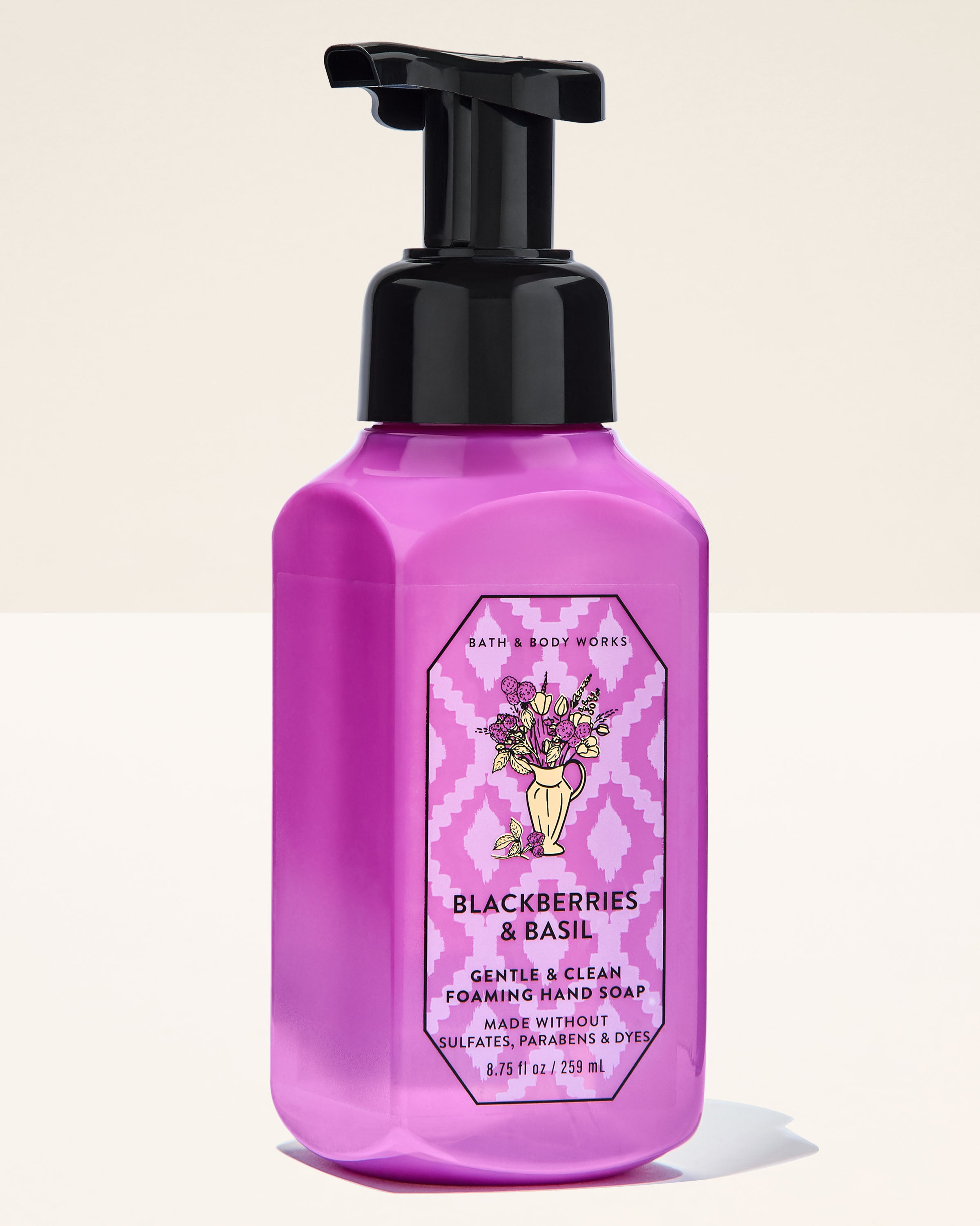 Blackberries & Basil Gentle & Clean Foaming Hand Soap