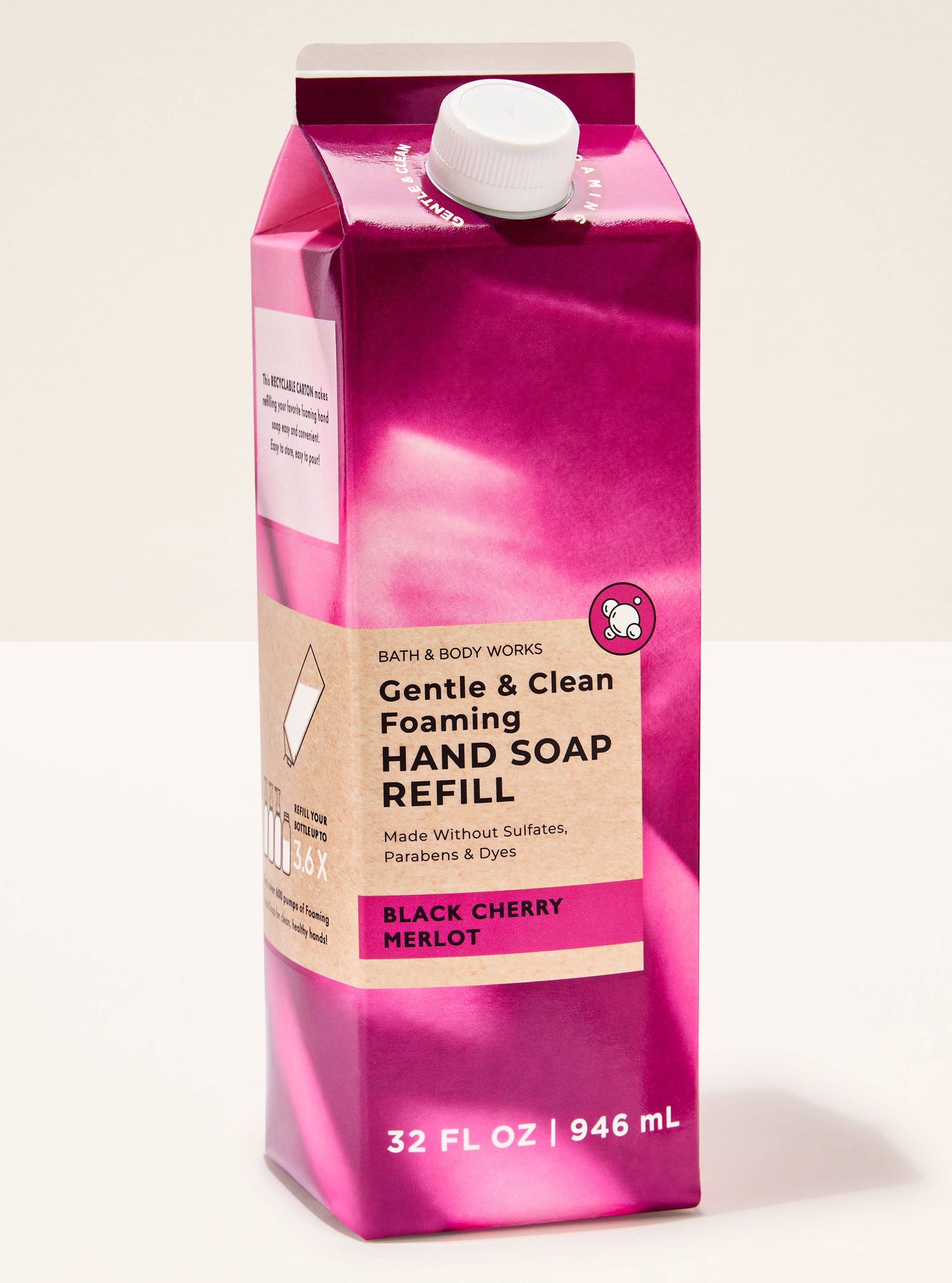 Black Cherry Merlot Gentle & Clean Foaming Refill